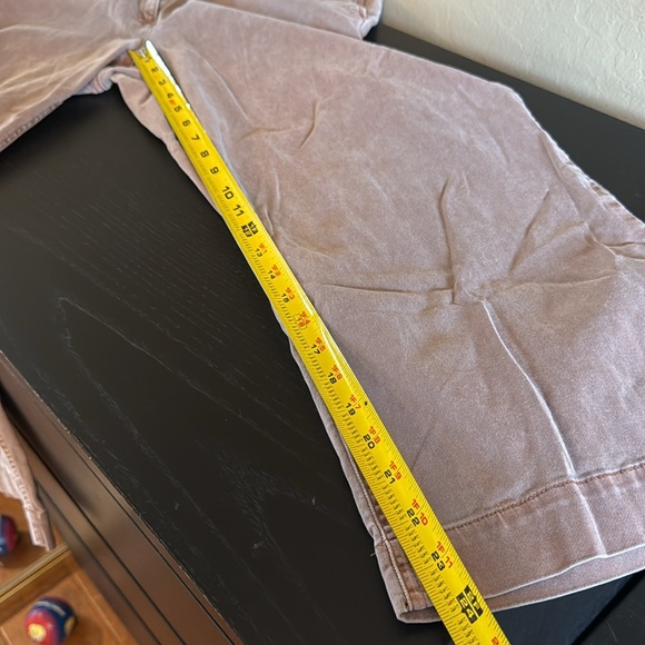 J Jill Women’s Wide Leg Cropped Pants washed brown size 14 - Picture 11 of 16